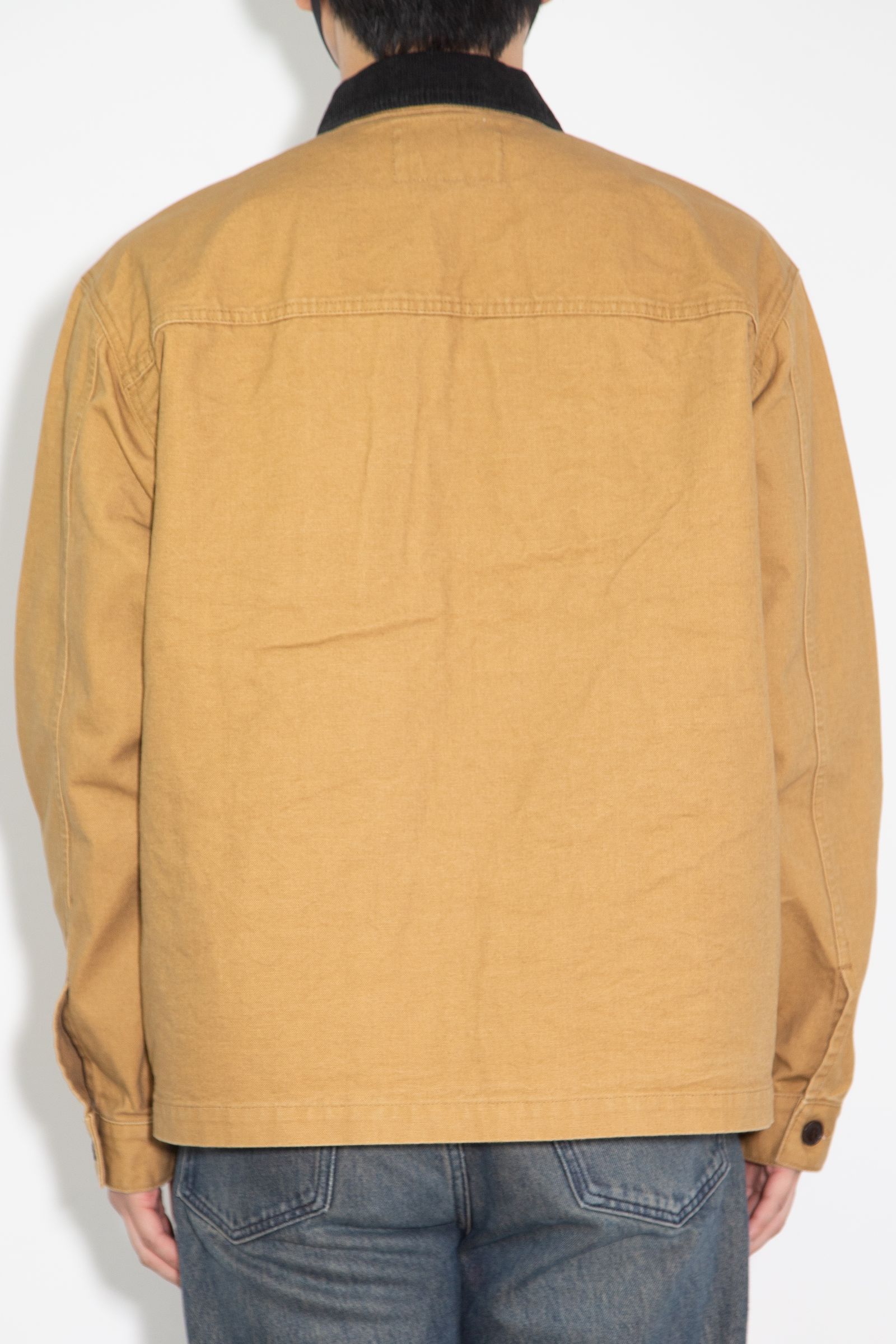 ［ラスト1点 サイズL］VINTAGE REPRODUCT CORDURY COLLAR DUCK JACKET / キャメル