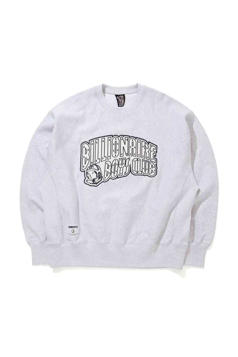 APPLIQUE LOGO SWEATSHIRT ARCH LOGO / アッシュグレー