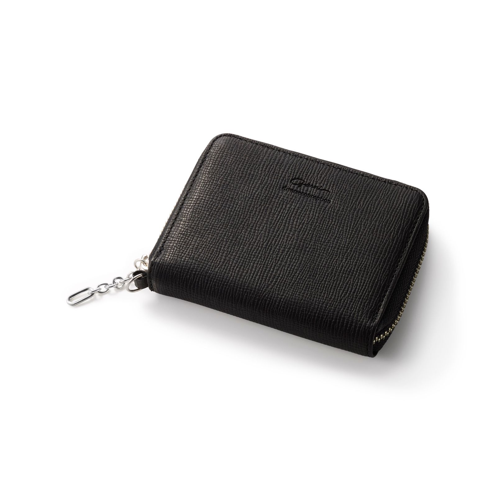 Sign Zip Fold Wallet / ブラック