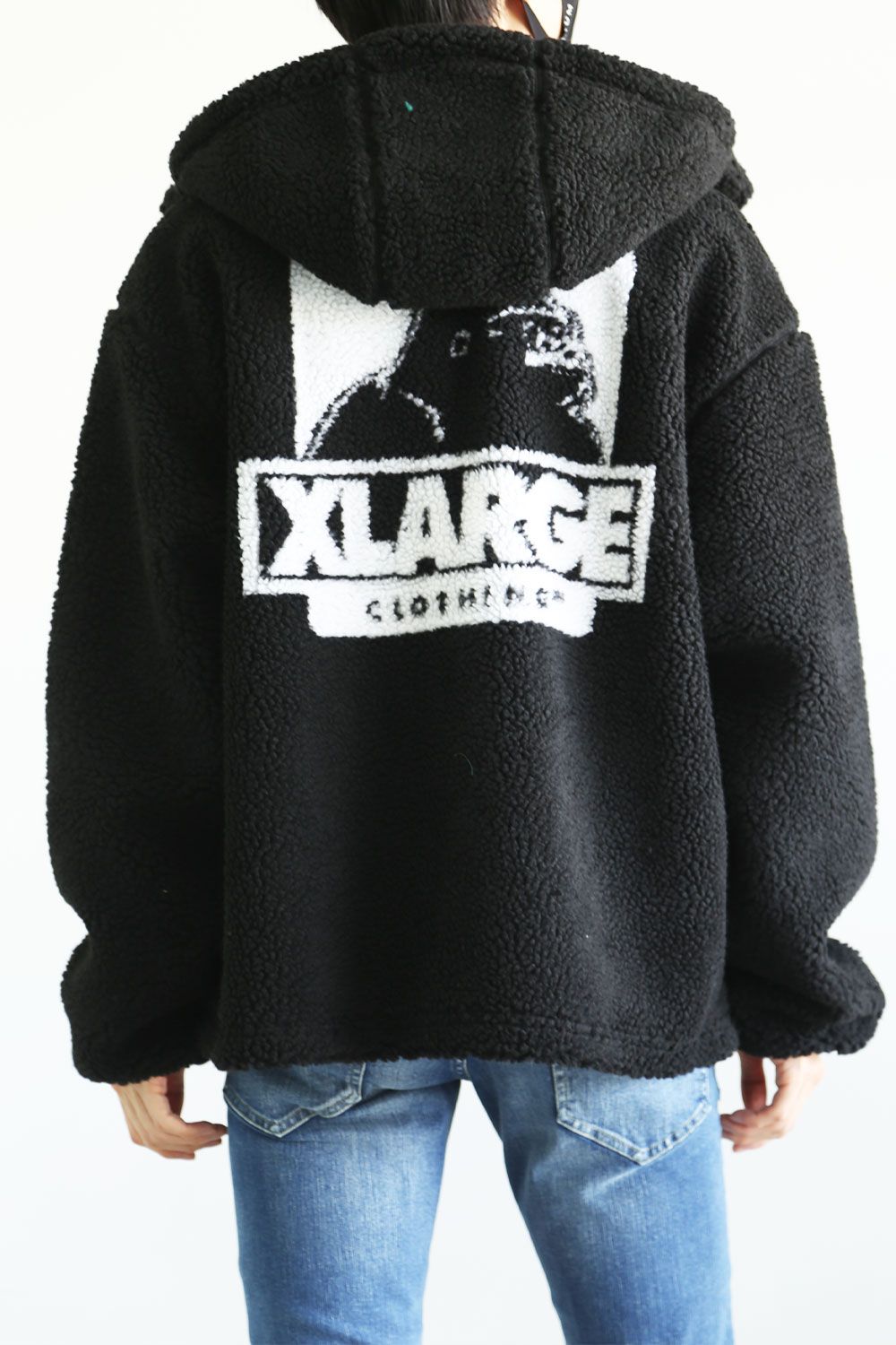 XLARGE - BOA FLEECE ZIP-UP JACKET / ブラック | Tempt