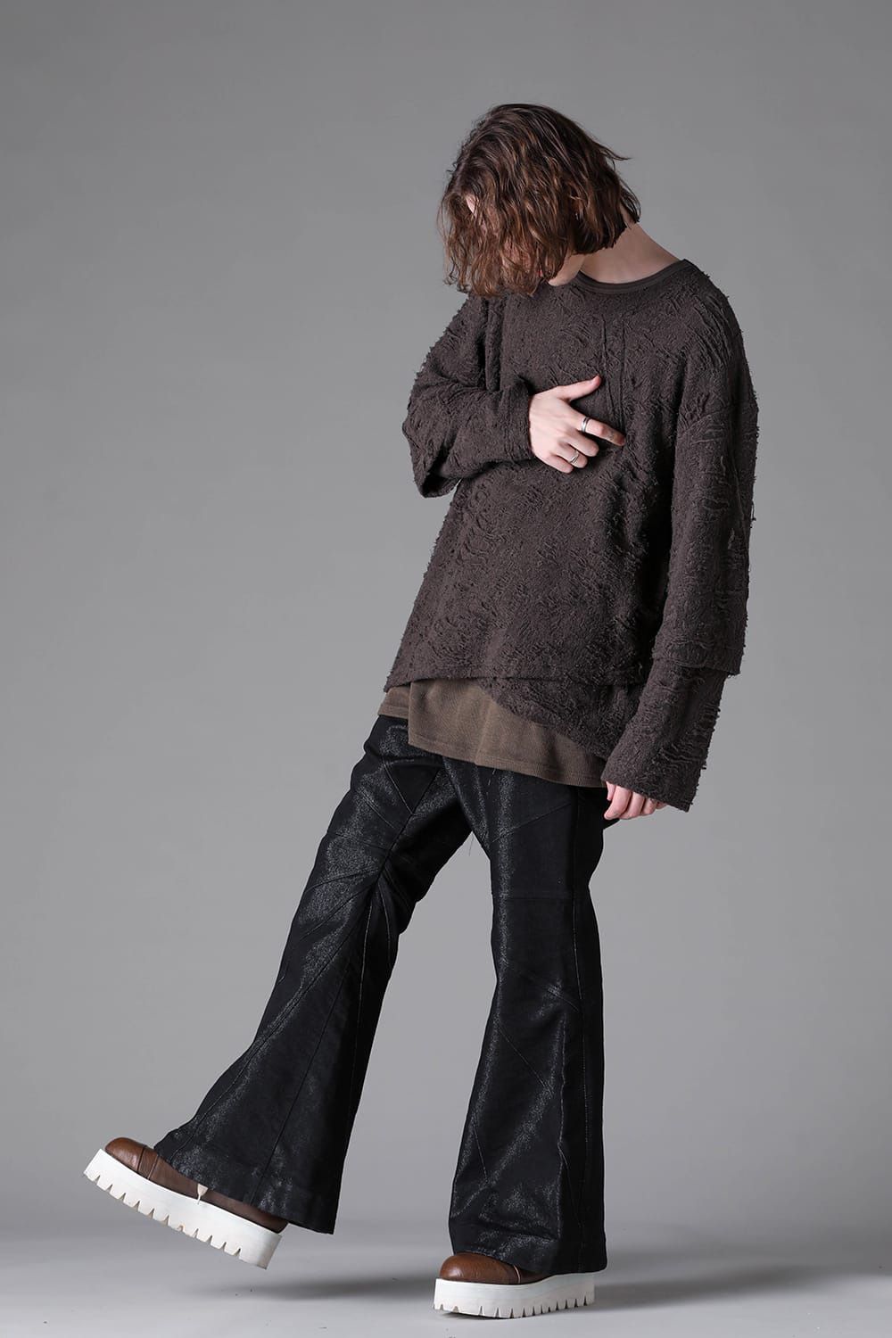 Layered Oversized Pullover