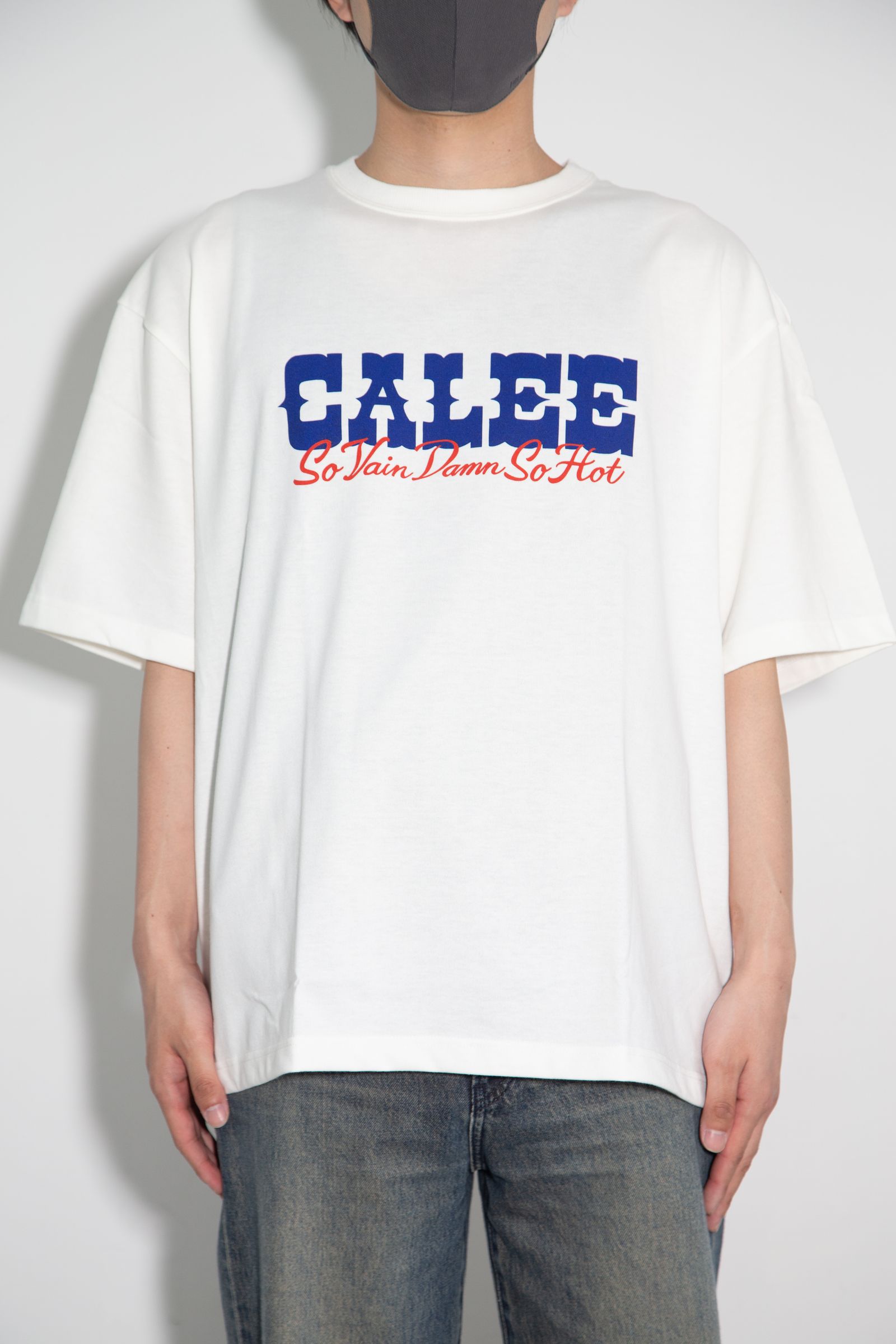 CALEE LOGO TEE / ホワイト