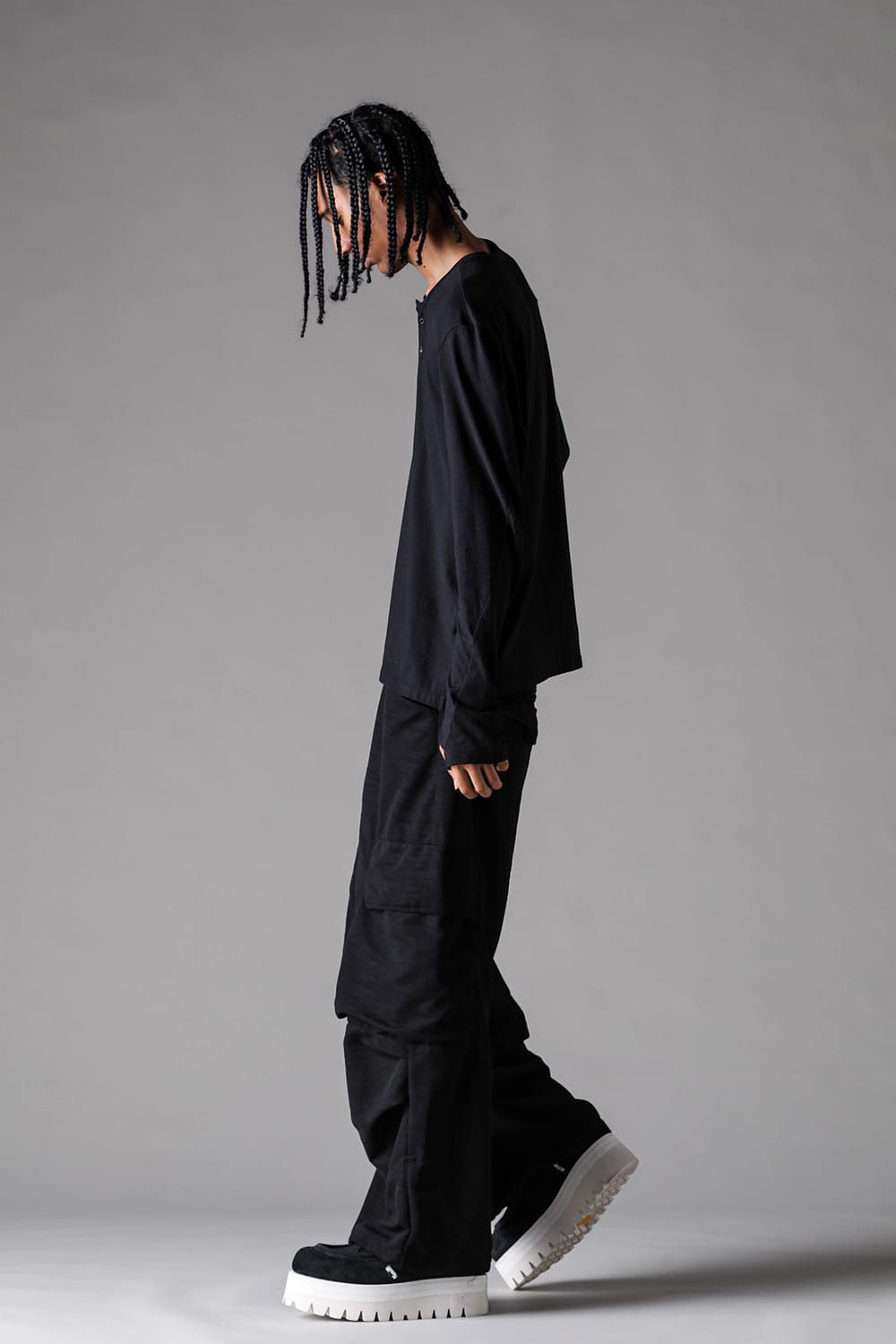 Henley Neck Long Sleeve