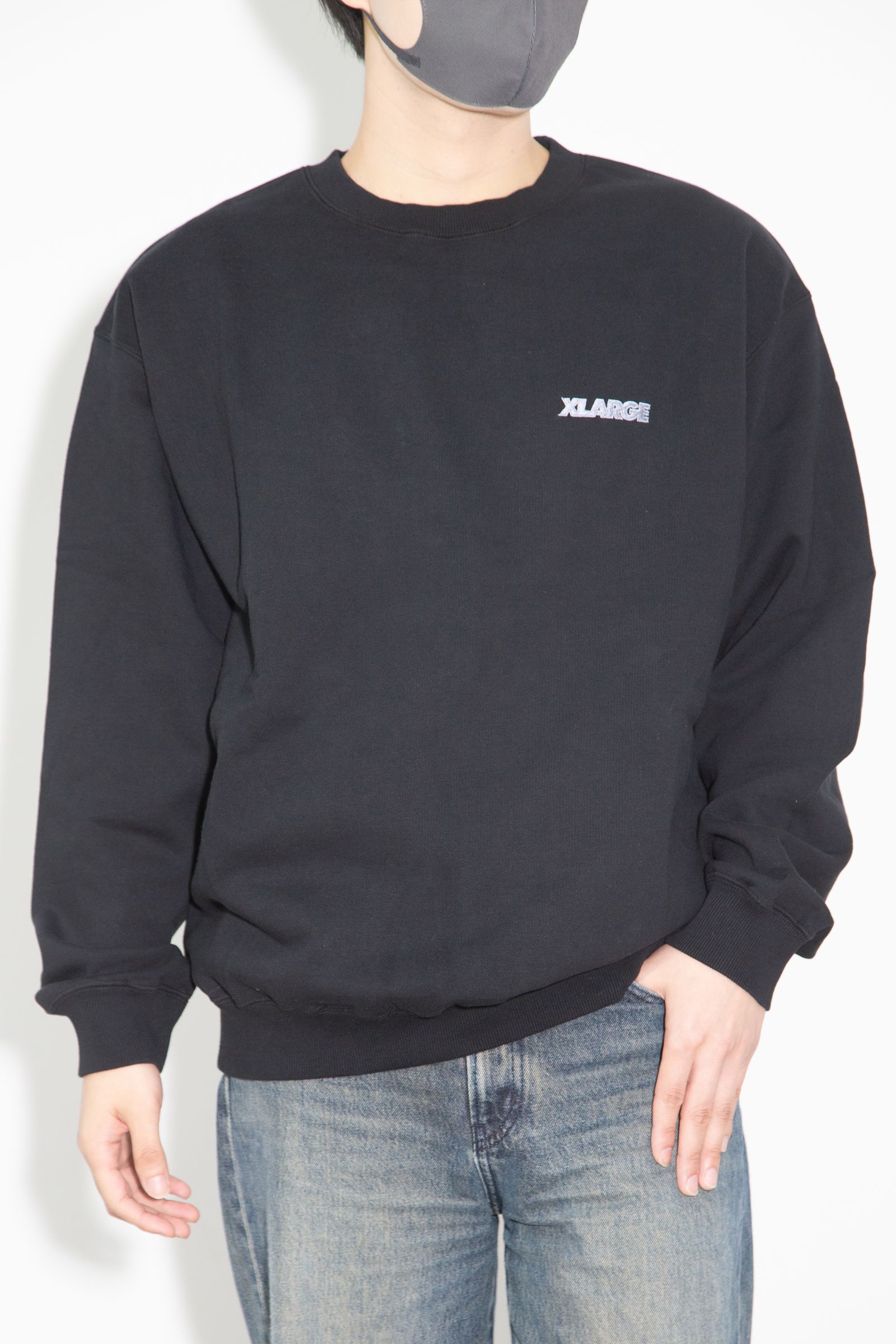 SLANTED OG CREWNECK SWEATSHIRT / ブラック