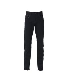 【人気定番商品】 ブラックデニムスリムパンツ / ブラック