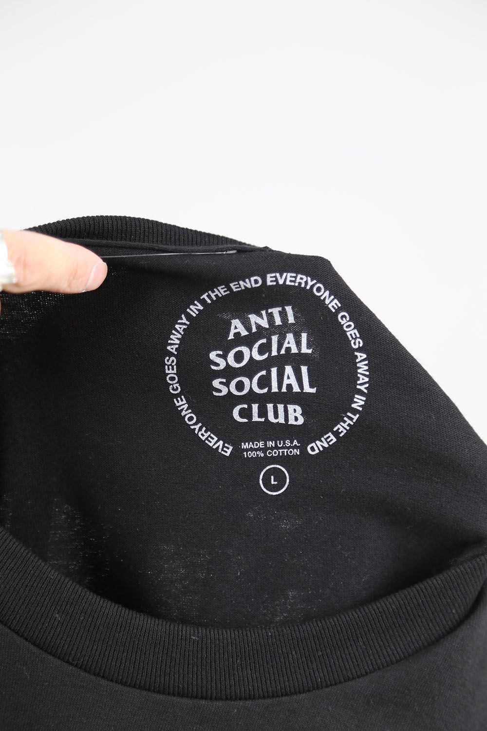 Anti Social Social Club - MIND GAMES TEE / ブラック | Tempt