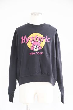 BEAR PUB NY オーバーサイズスウェット / ブラック