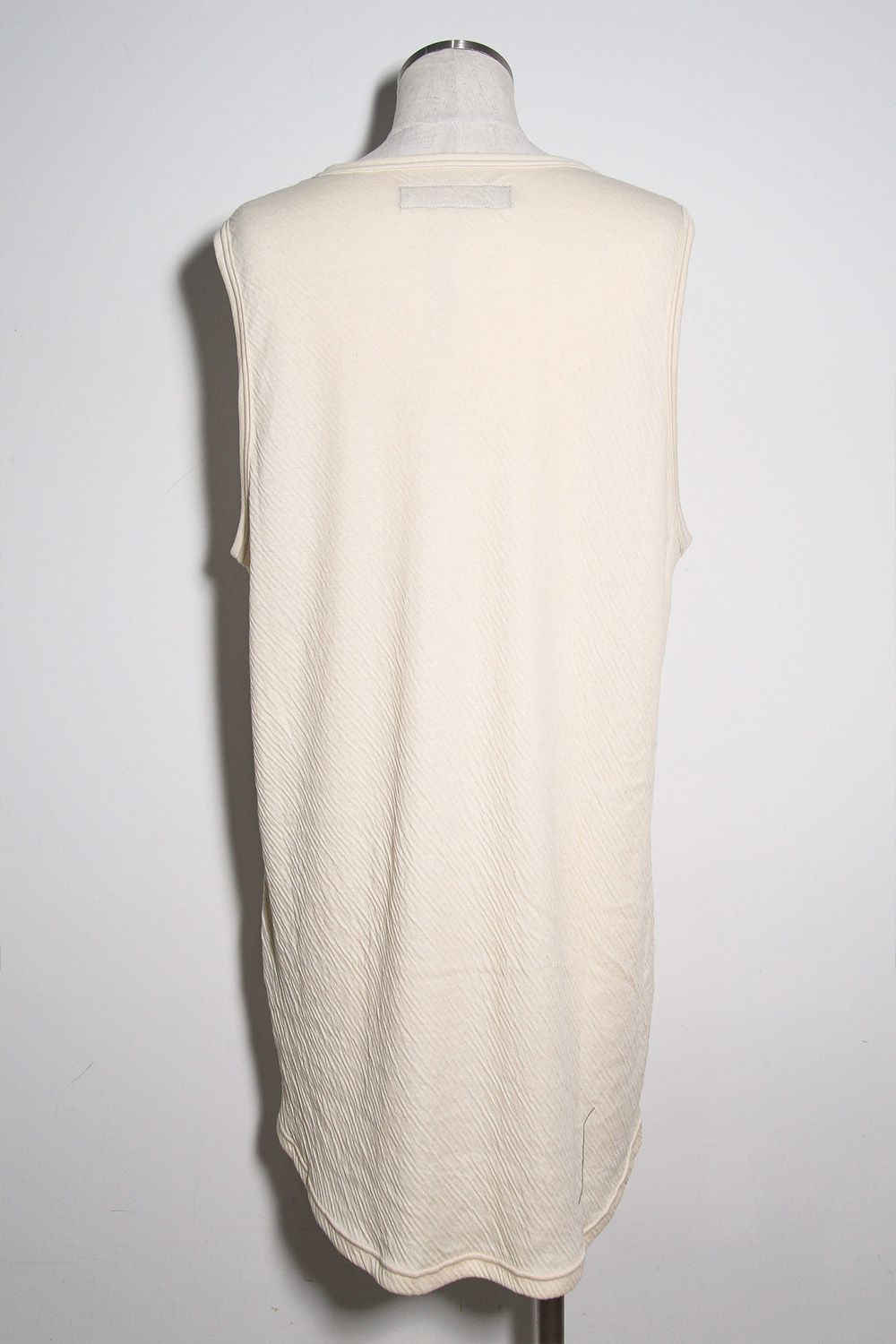 Double Gauze Long Tank Top / アイボリー