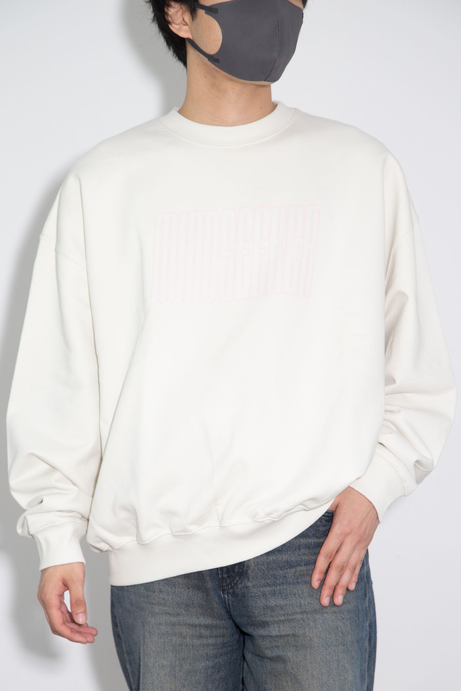 [ラスト1点 サイズ2] Creative Health Crewneck Sweatshirts / ホワイト