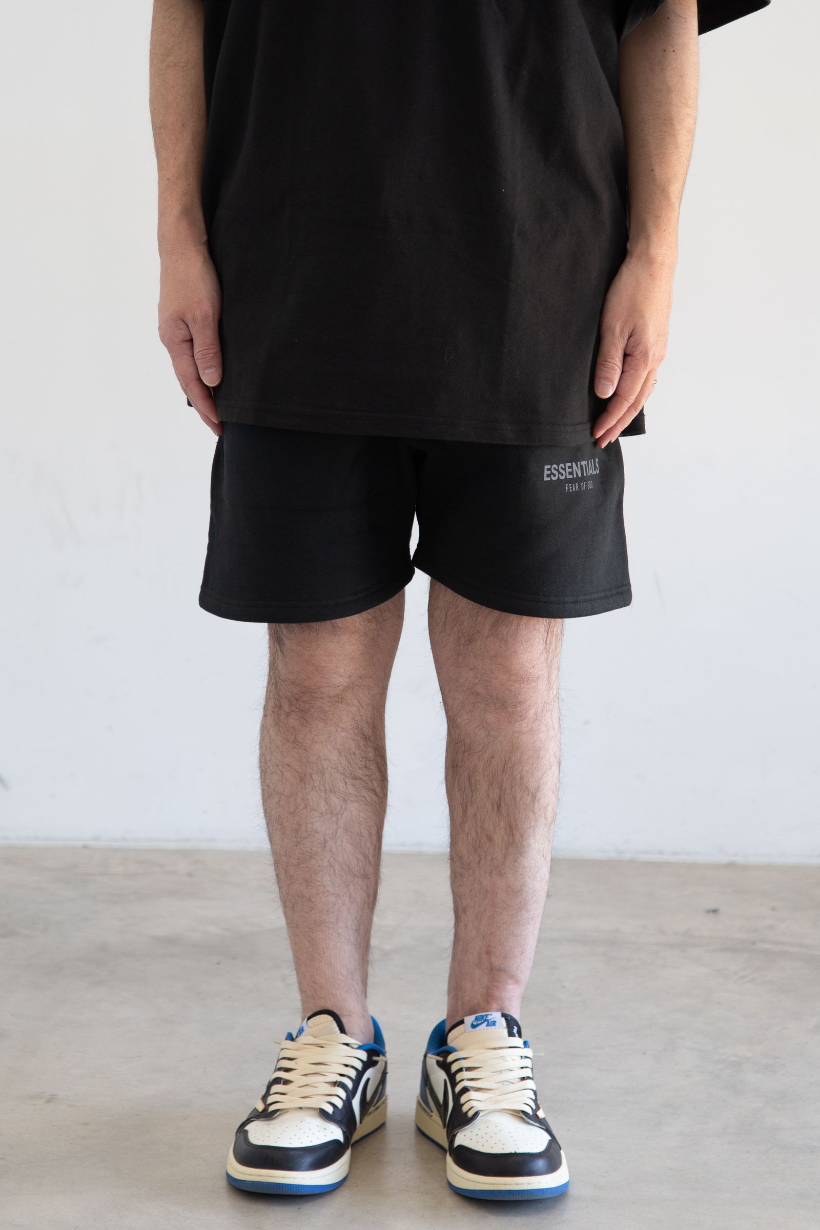 21SS SWEAT SHORTS / ブラック
