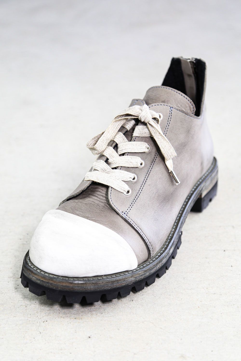 【A.F ARTEFACT x Portaille】レザーシューズ / Leather Shoes / グレー