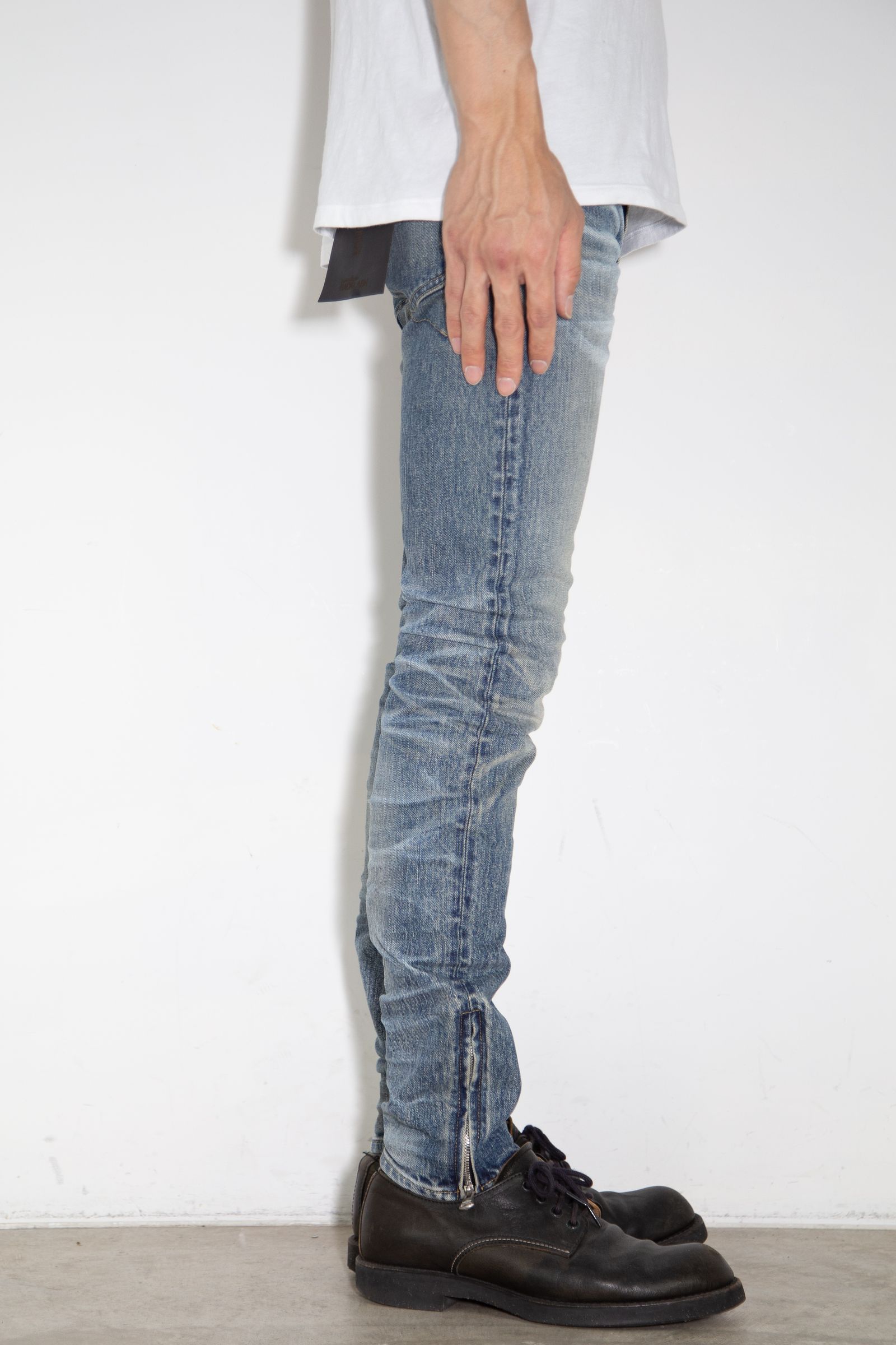 ISAMU KATAYAMA BACKLASH - THE DENIM STRETCH SELVEDGE DENIM SKINNY