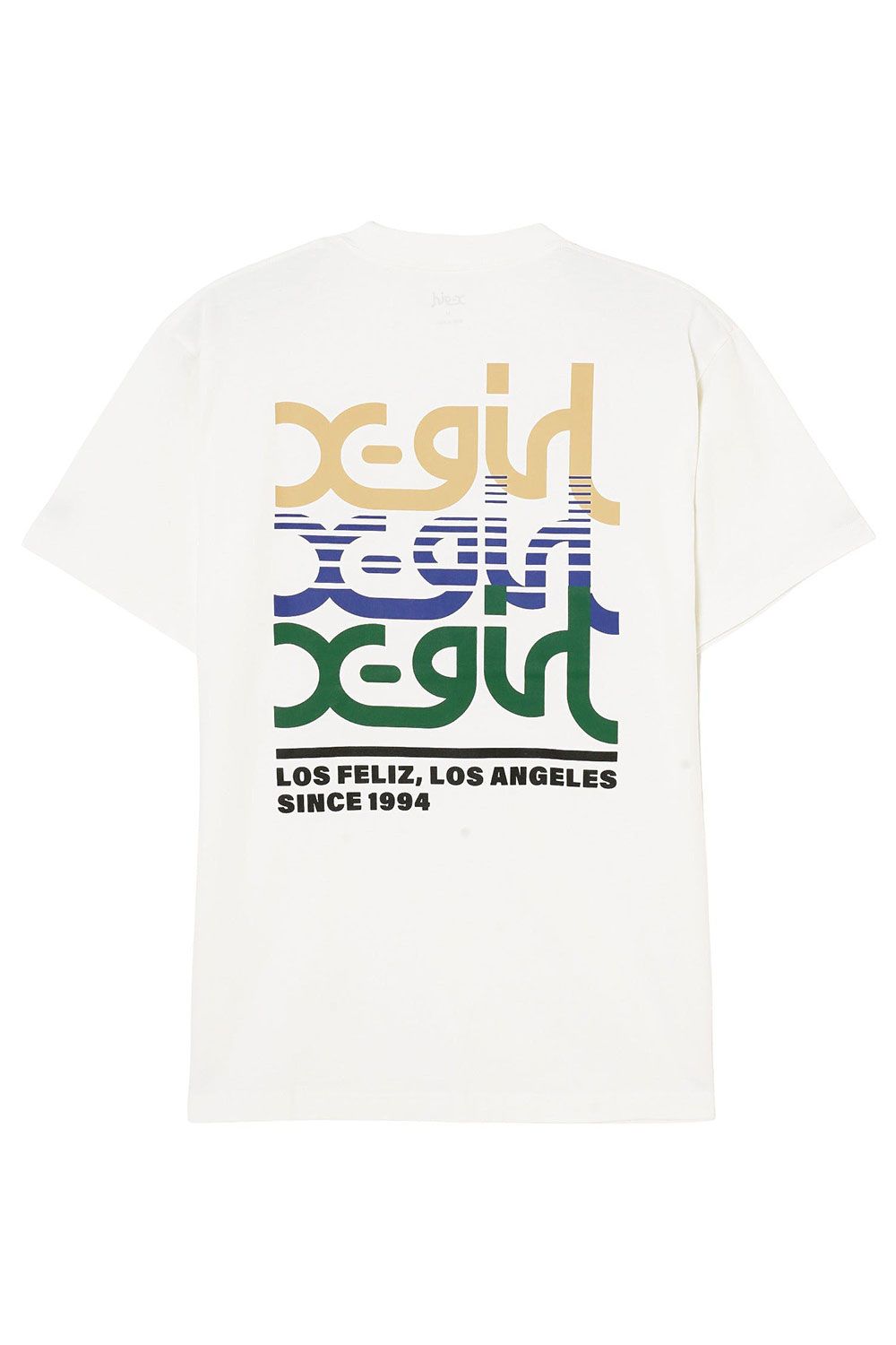 X-girl - TRIPLE MILLS LOGO S/S TEE / ブラック | Tempt