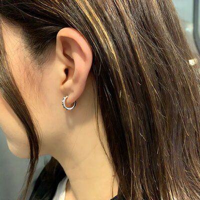 Multiple Studs Pierce / シルバー