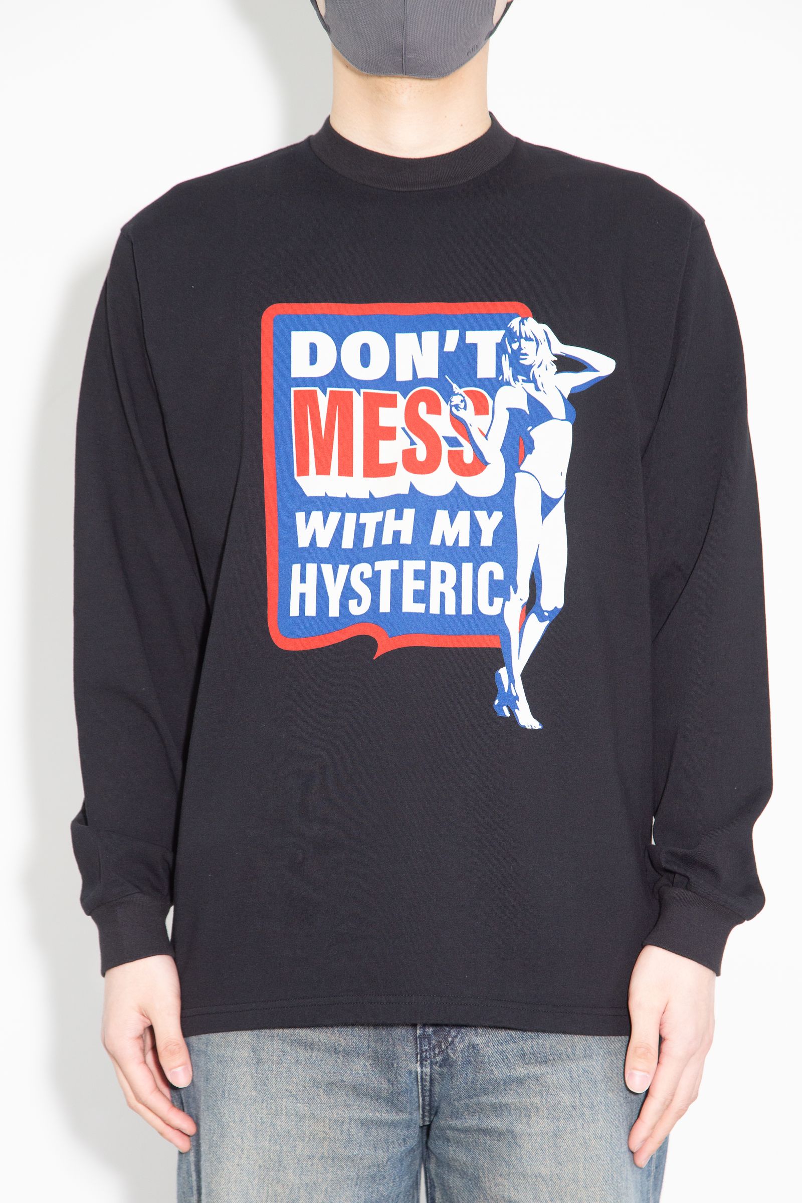 DON’T MESS Tシャツ / ブラック