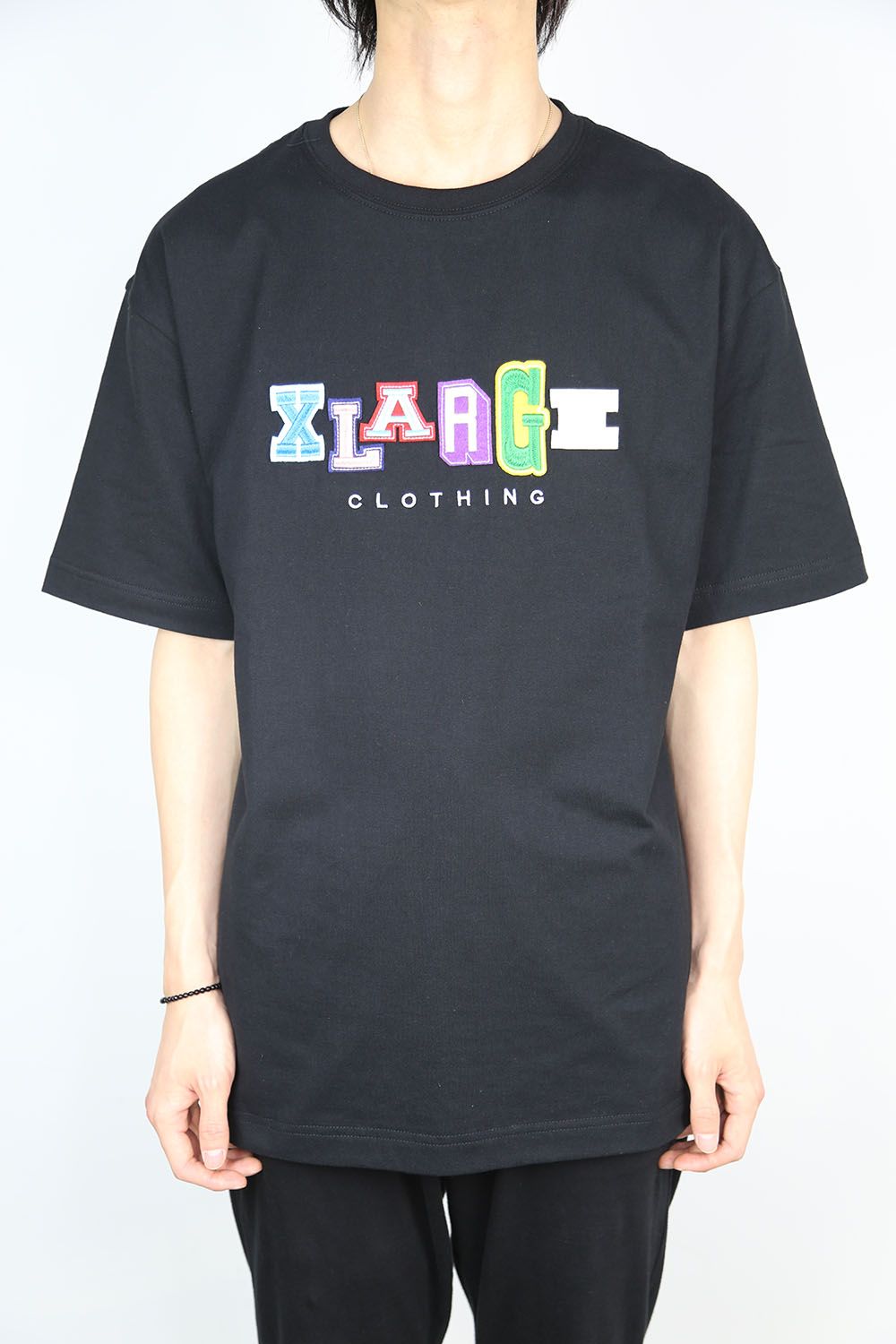 XLARGE - S/S TEE MULTI COLOR COLLEGE LOGO / ホワイト | Tempt