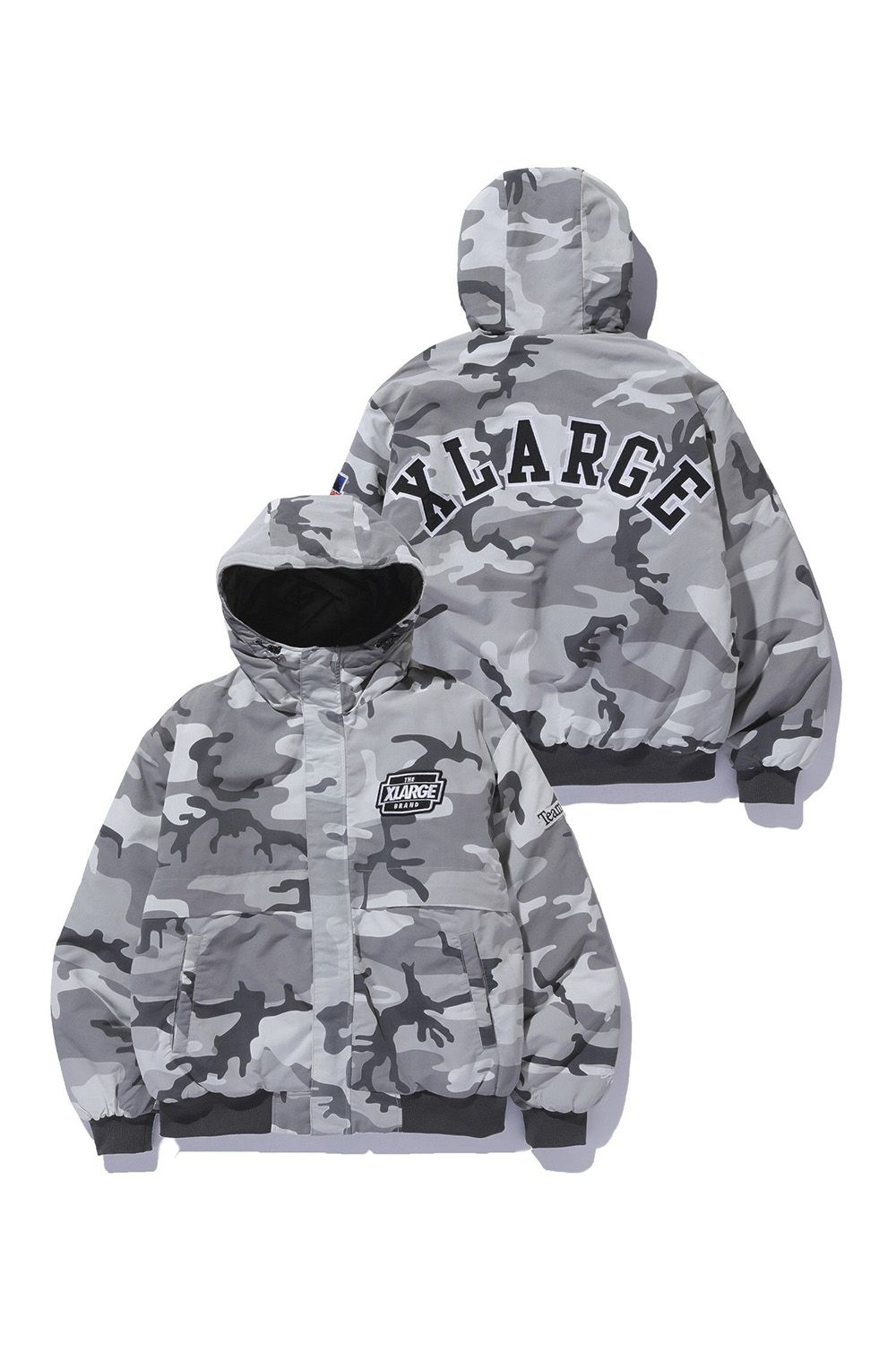 NYLON PUFFER JACKET / カモ