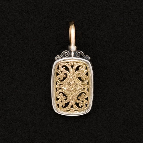 Mediterranean Cushion Pendant / GP039