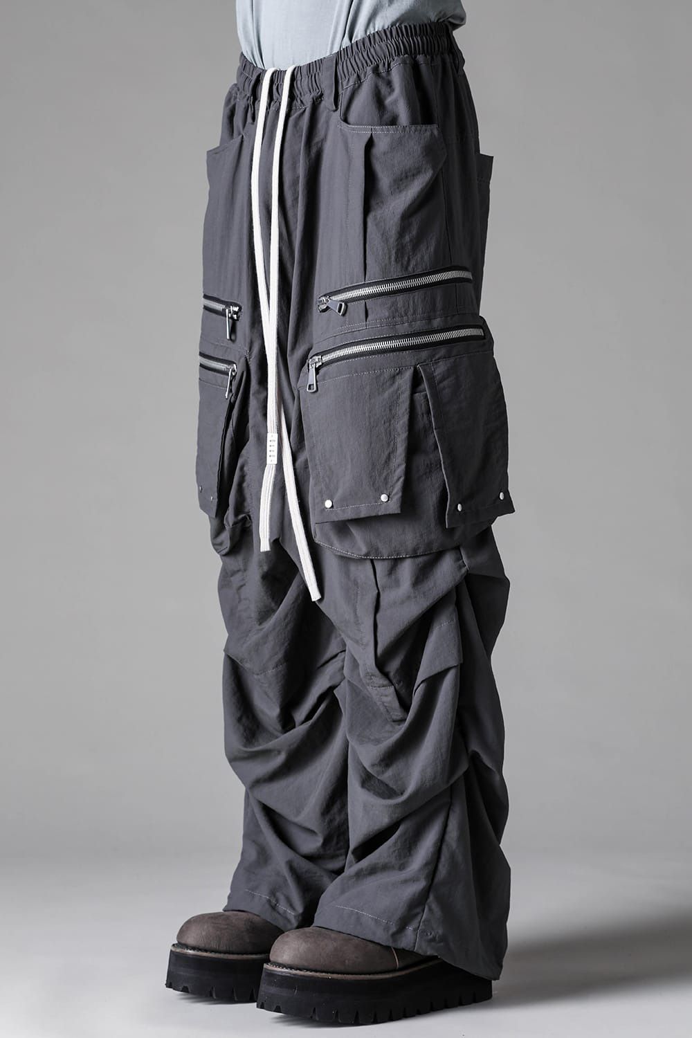 Cargo Tuck Wide Pants