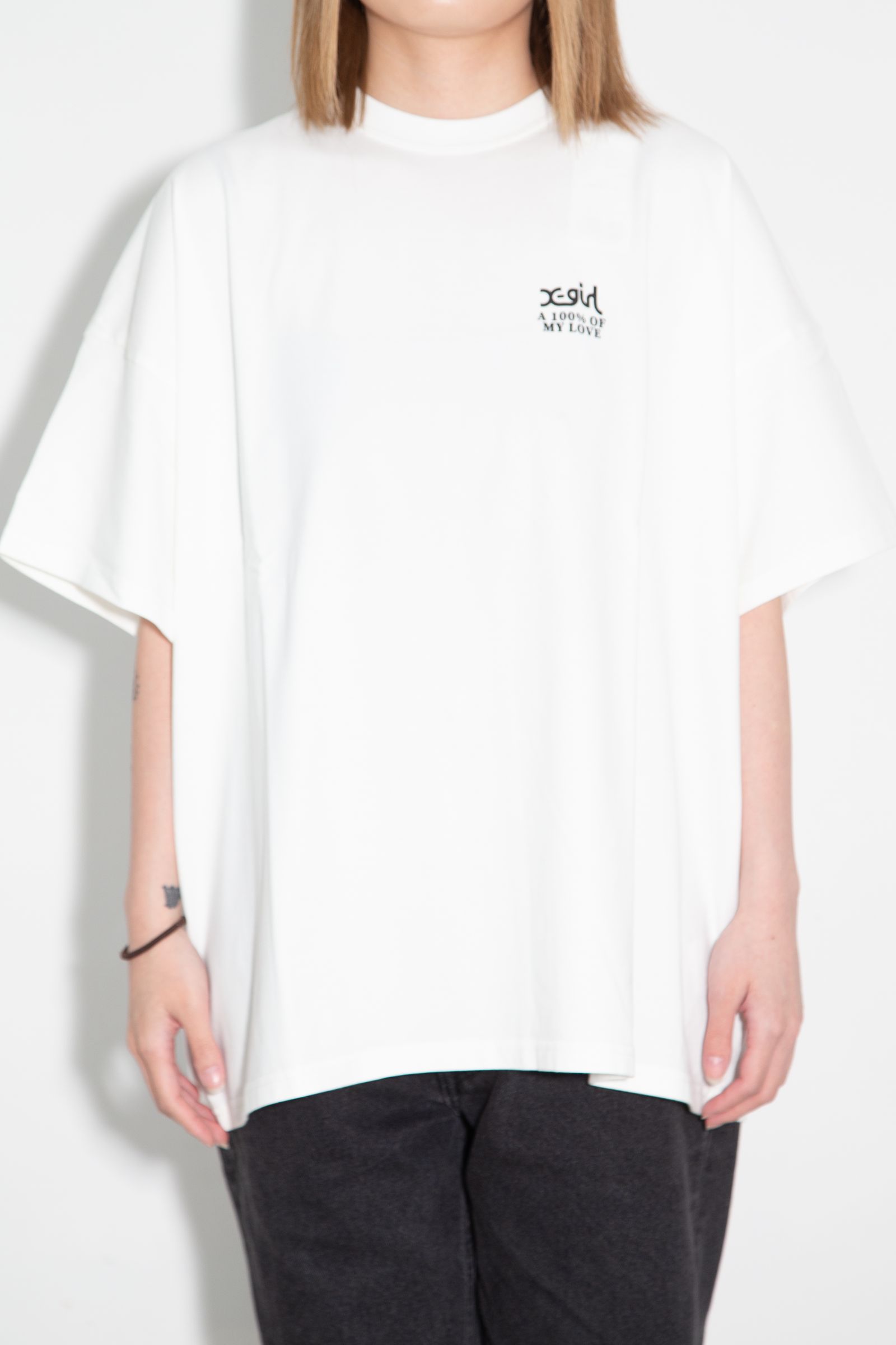 LPRD CRCL LG FACE DRS / ホワイト