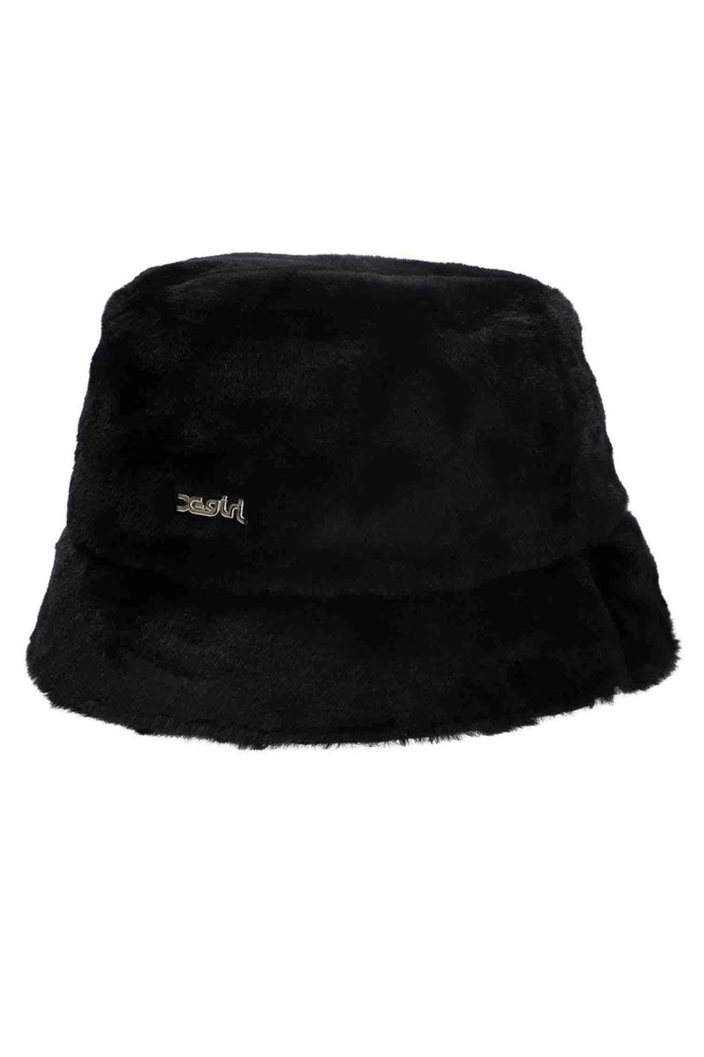 ECO FUR BUCKET HAT - - ONE SIZE - ブラック