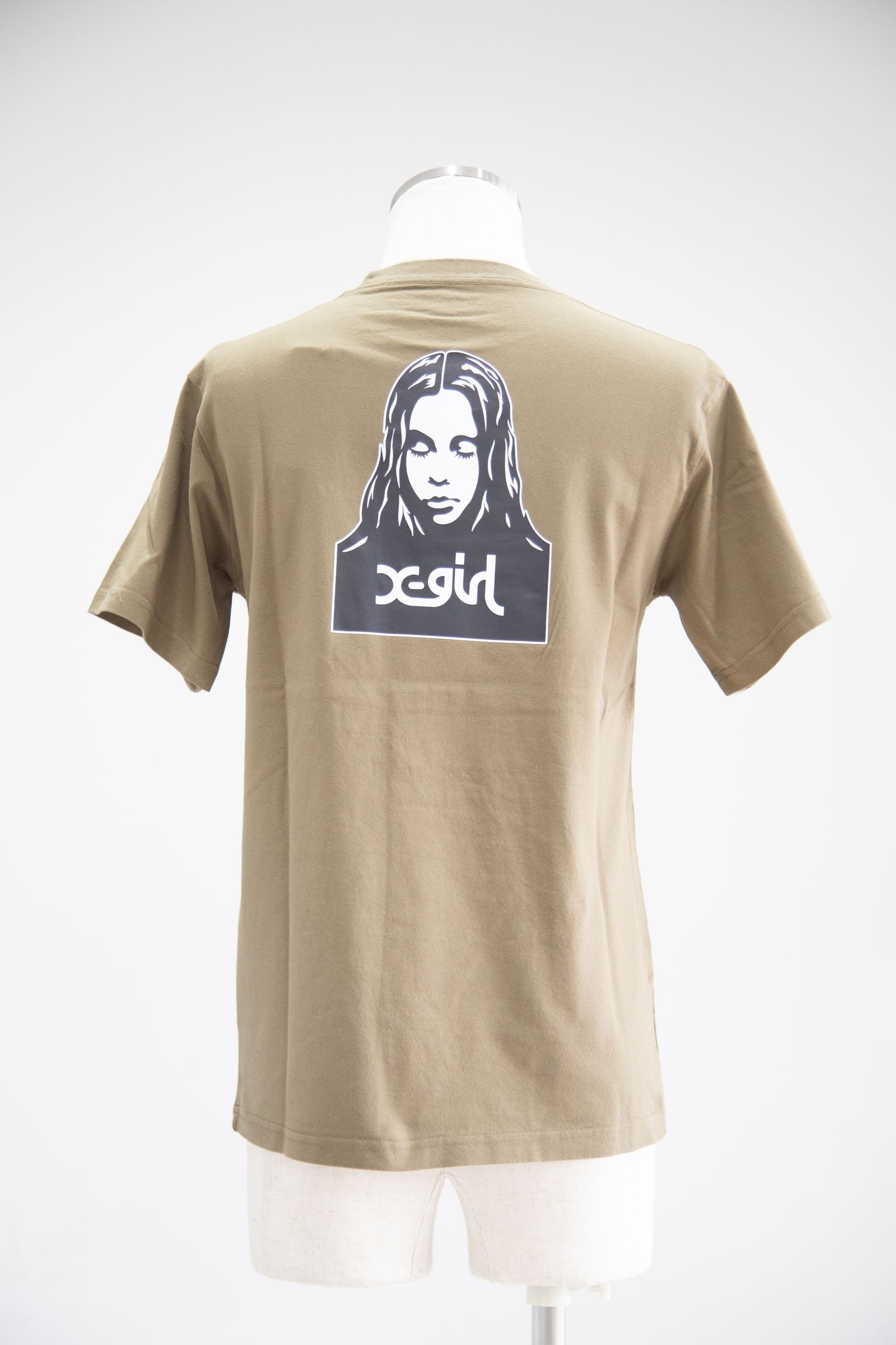 FACE S/S TEE / オリーブ
