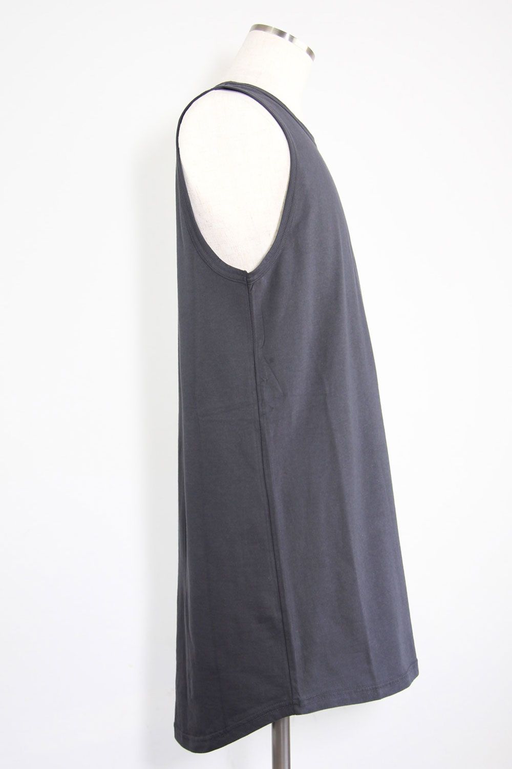 ロングタンクトップ / Long Tank Top / ダークグレー / ag-6083-1