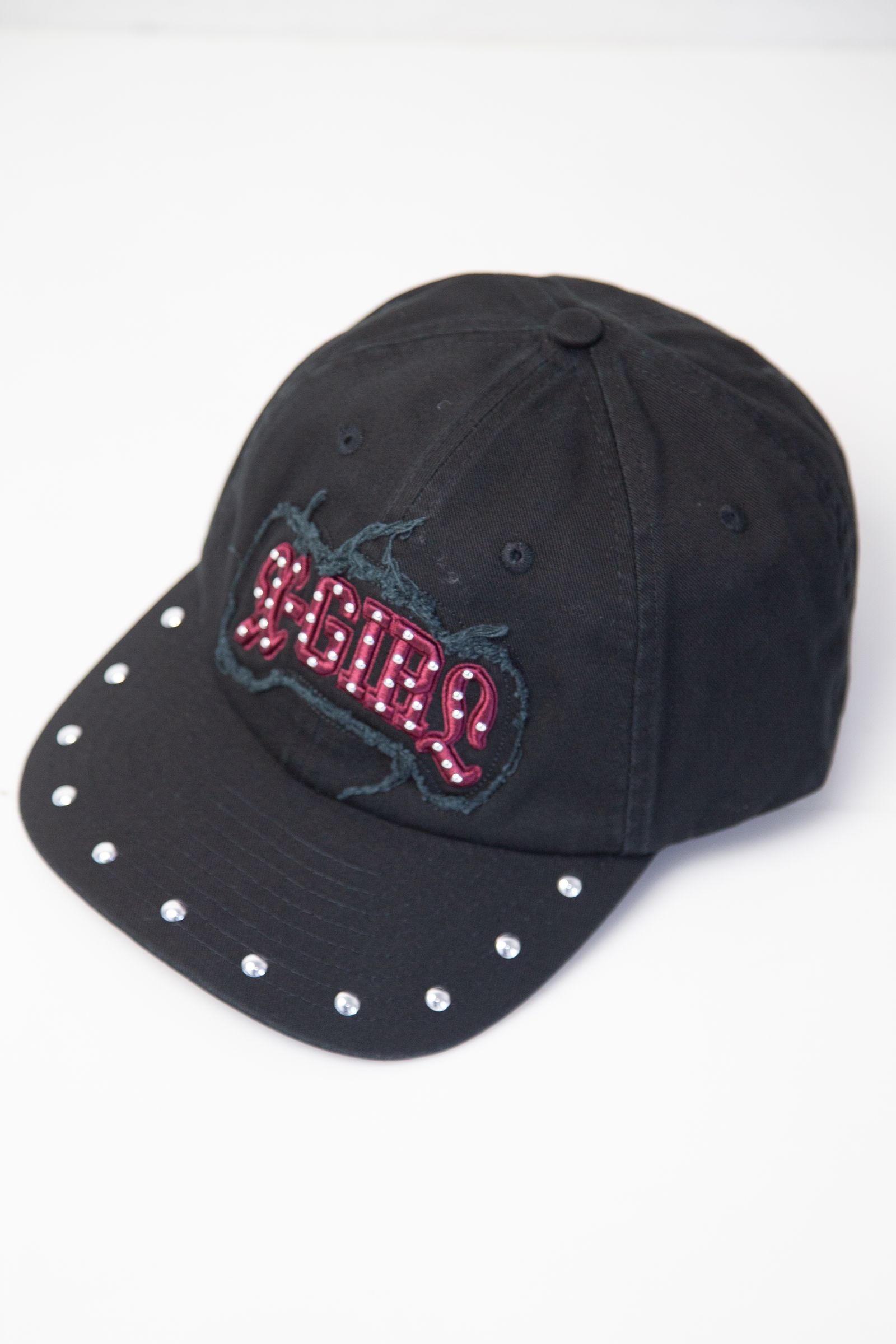 STUDDED LOGO PATCH 6PANEL CAP