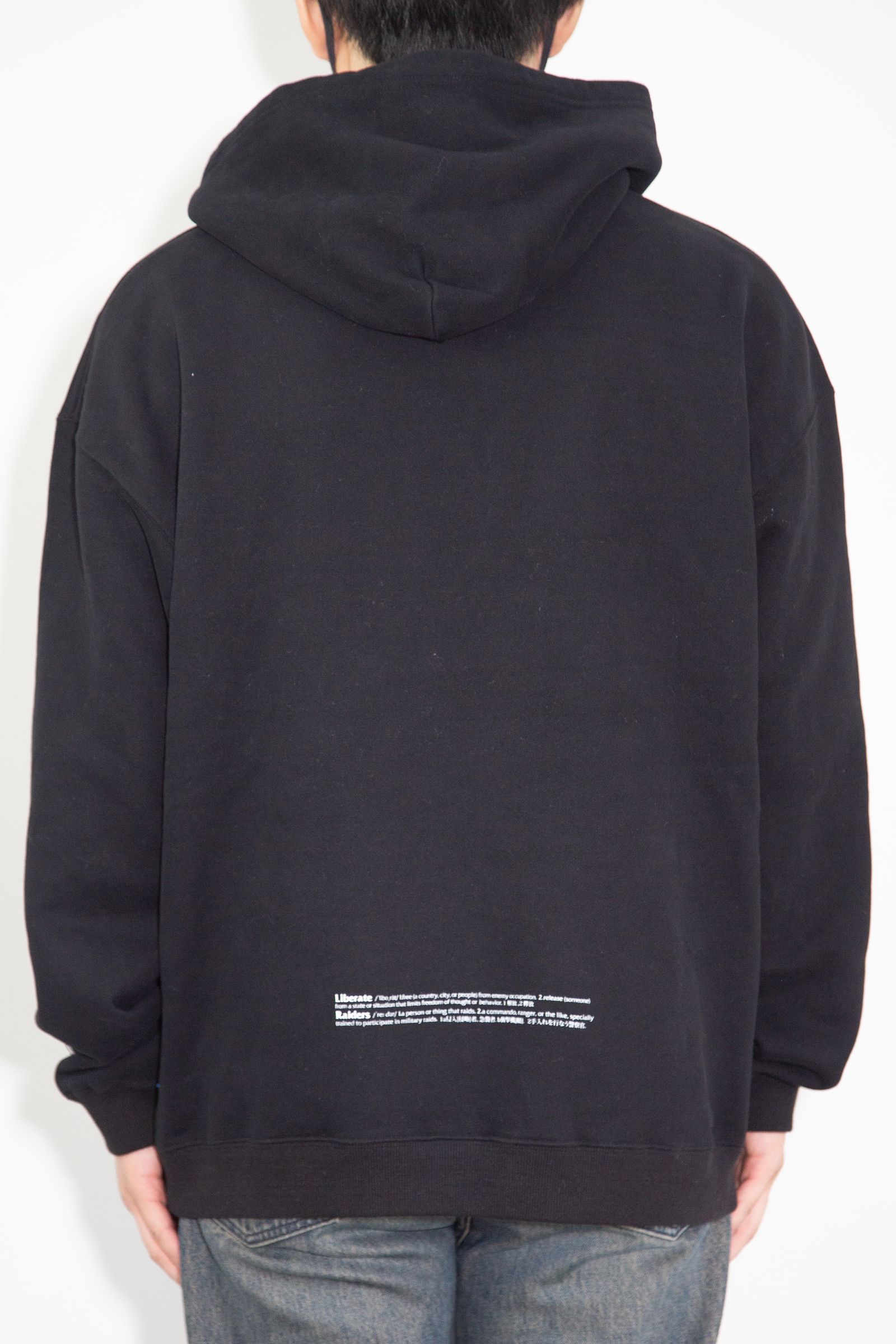 LR EMBROIDERY HOODIE / ブラック