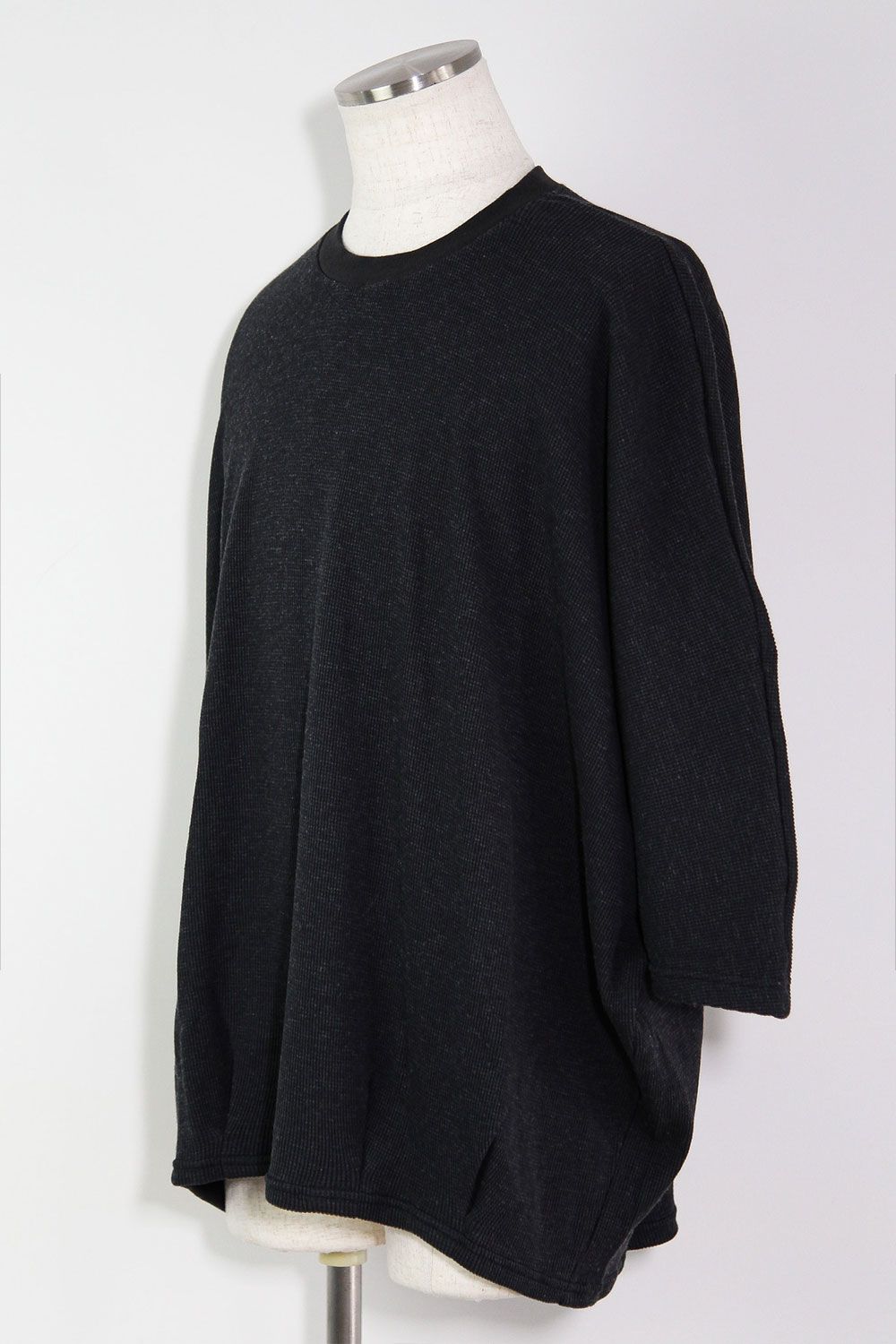 ワッフルドルマンTシャツ / Waffle Dolman Tee / ダークグレー
