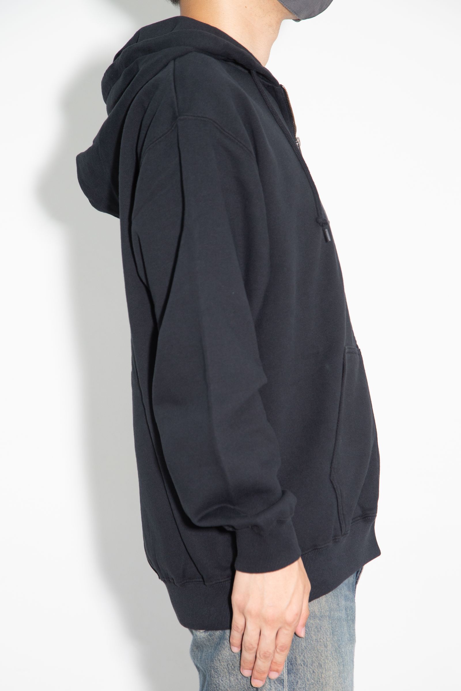 OLD OG ZIP HOODED SWEATSHIRT / ブラック