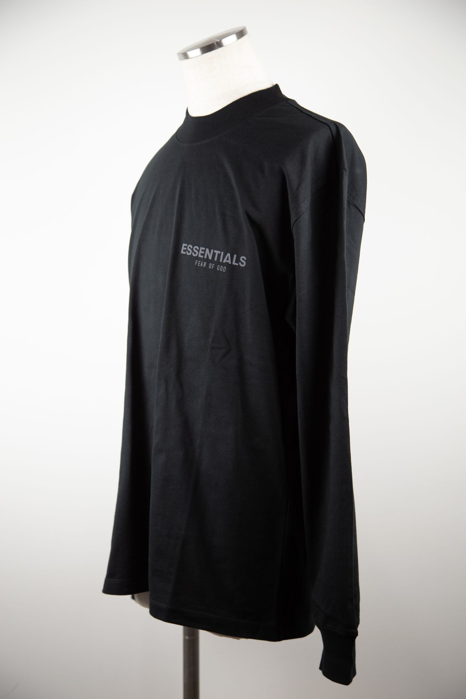 21FW 1POINT LOGO LS TEE / ブラック