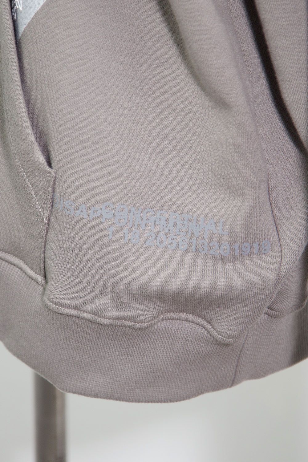フーディートップ / HOODIE TOP / グレー