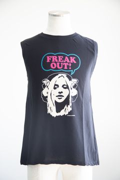 FREAK OUT! ノースリーブ / ブラック