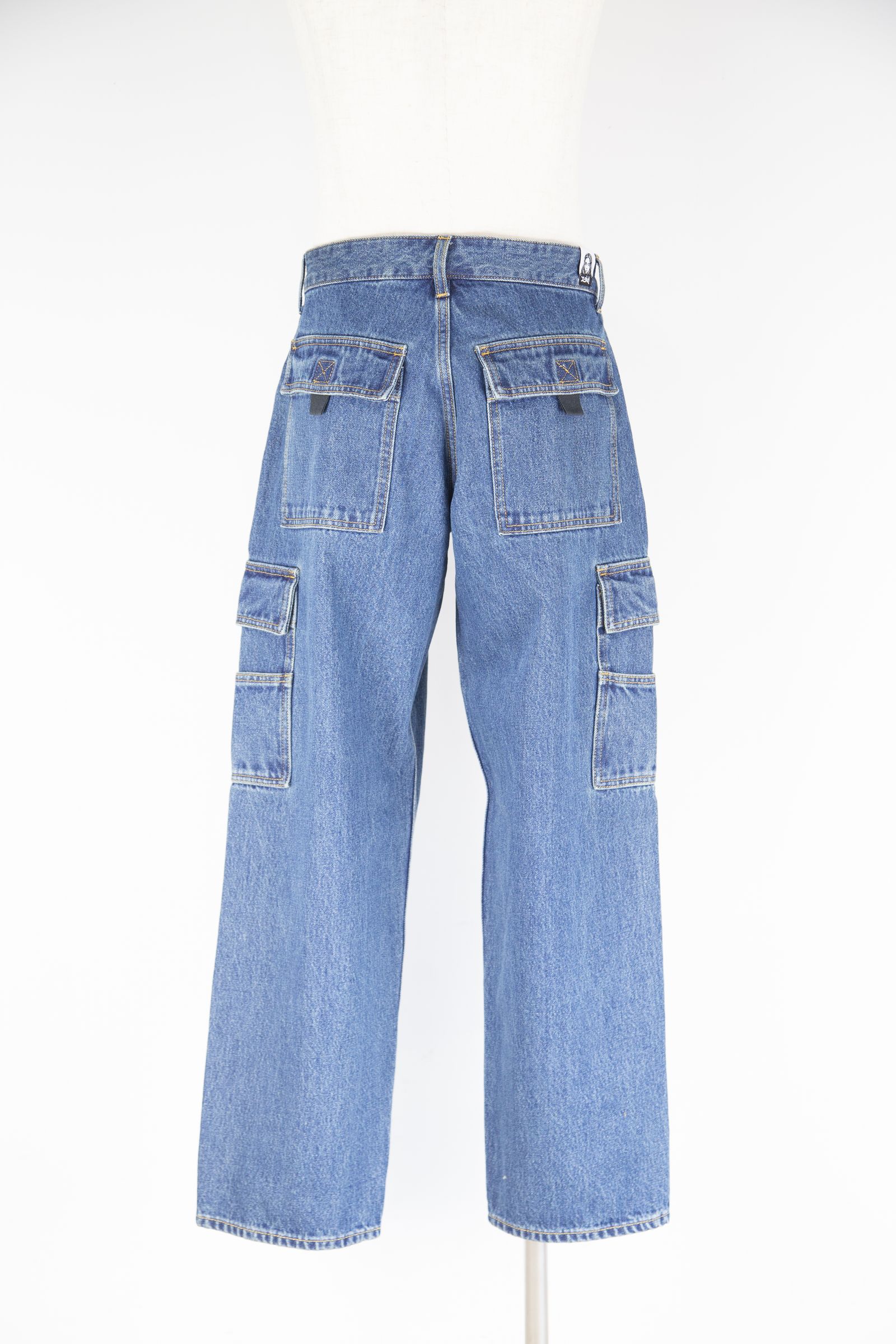 FACE WIDE CARGO PANTS / インディゴ