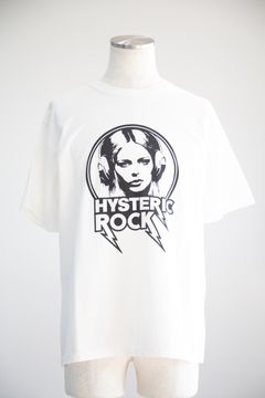 HYSTERIC ROCK Tシャツ / ホワイト
