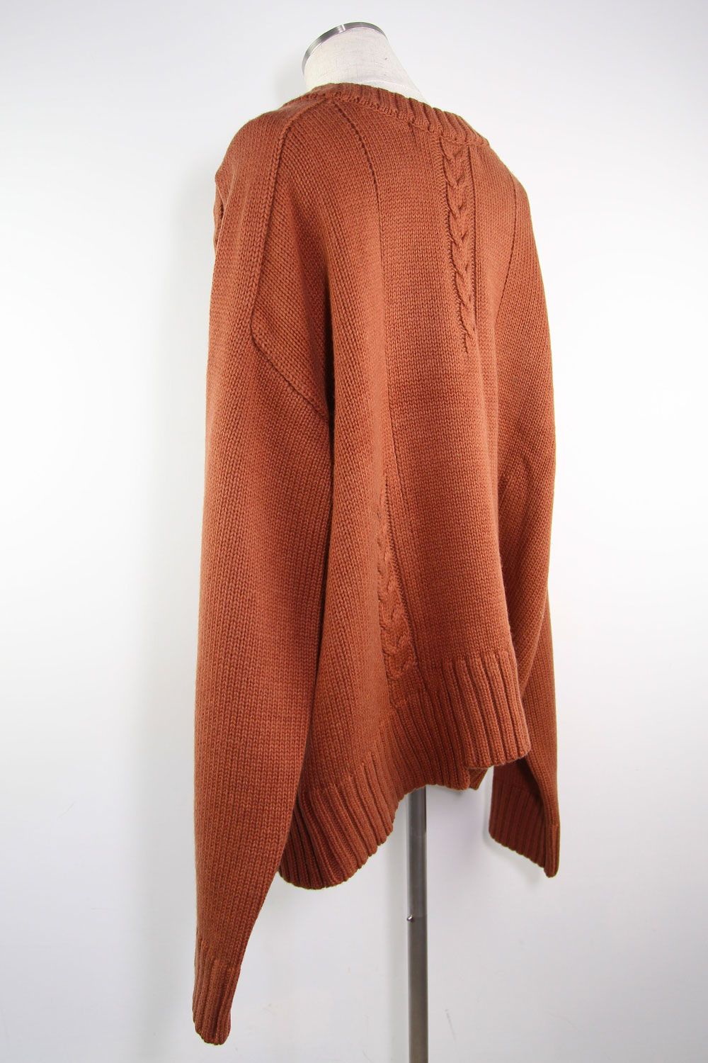 ローゲージニットプルオーバー / Low Gauge Knit Pullover / ブラウン
