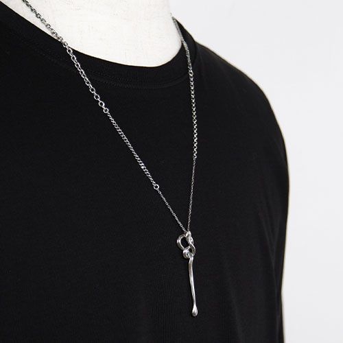 ”ロングタイプ” ステルスネックレス / シルバー / LONG STEALTH NECKLACE / Silver