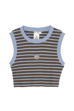 OVAL LOGO TANK TOP / ブラウン