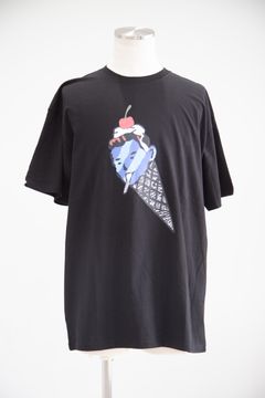 【ICECREAM】CONEMAN T-SHIRT / ブラック