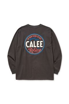 VINTAGE TYPE CIRCLE LOGO L/S TEE / チャコール