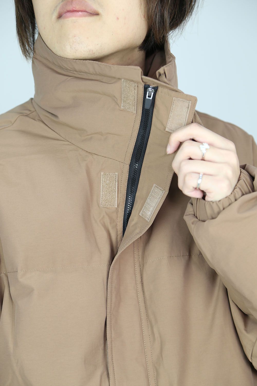 PUFFER JACKET / ブラウン