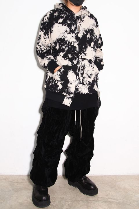 ベロアワイドパンツ残りわずか