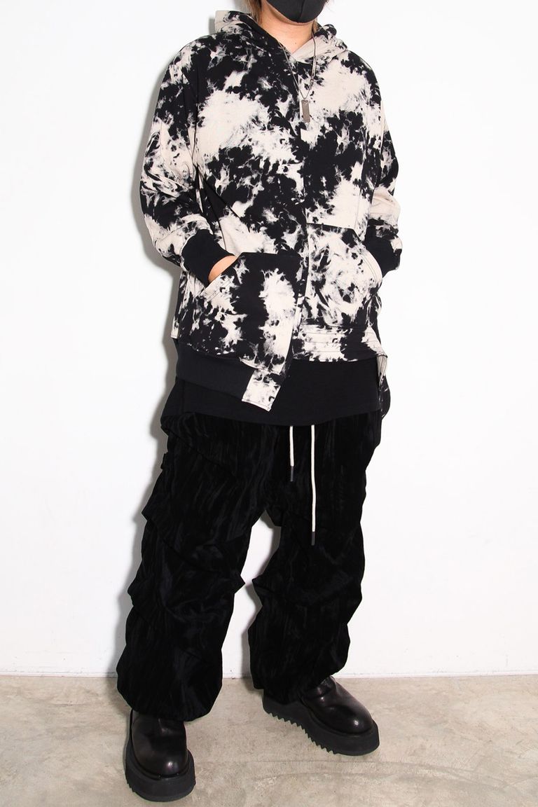 ベロアワイドパンツ残りわずか