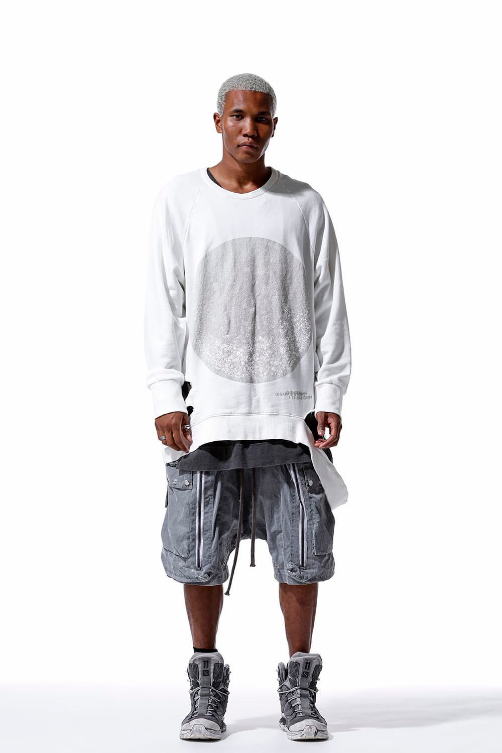 ダストダイビッグポケットショーツ / DUST DYED BIG POCKET SHORTS / グレー