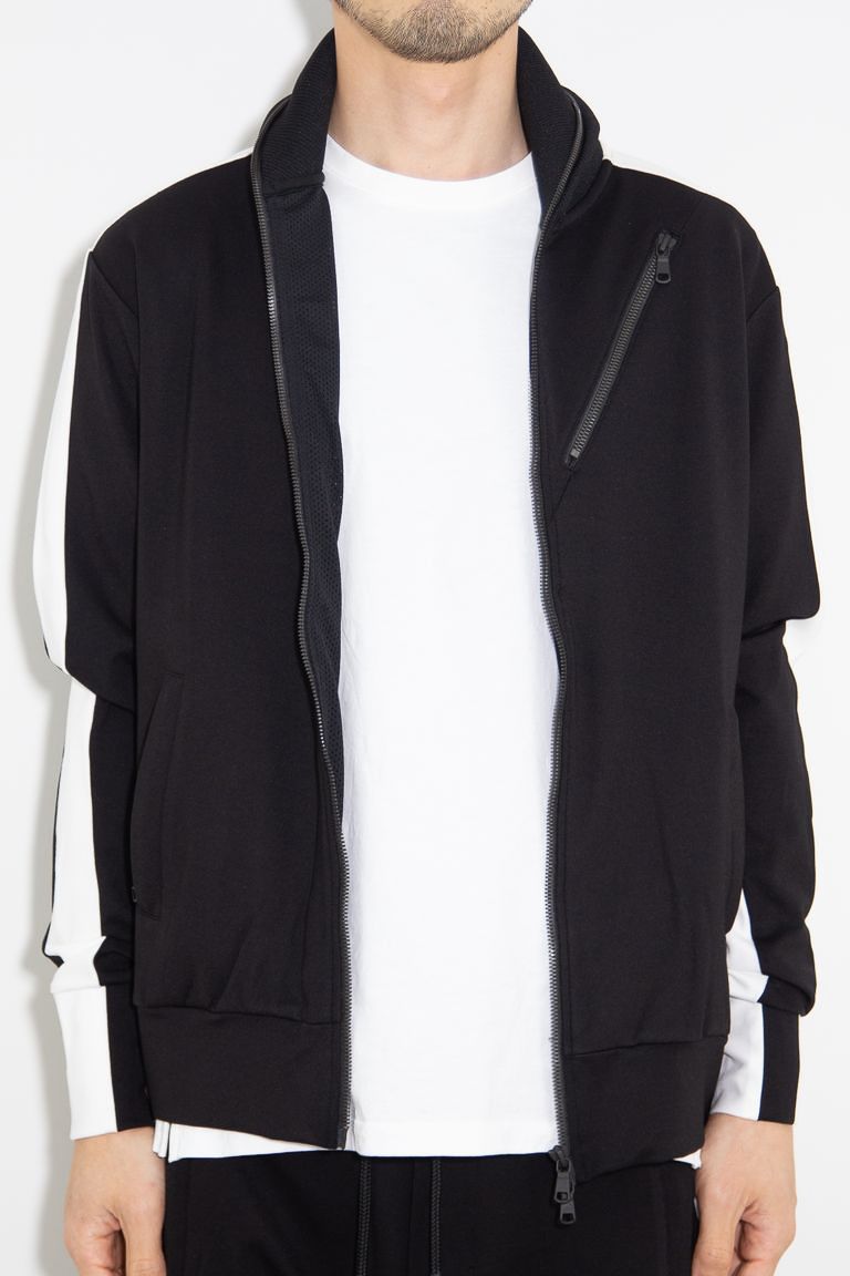 LINE TRACK JERSEY / ブラック