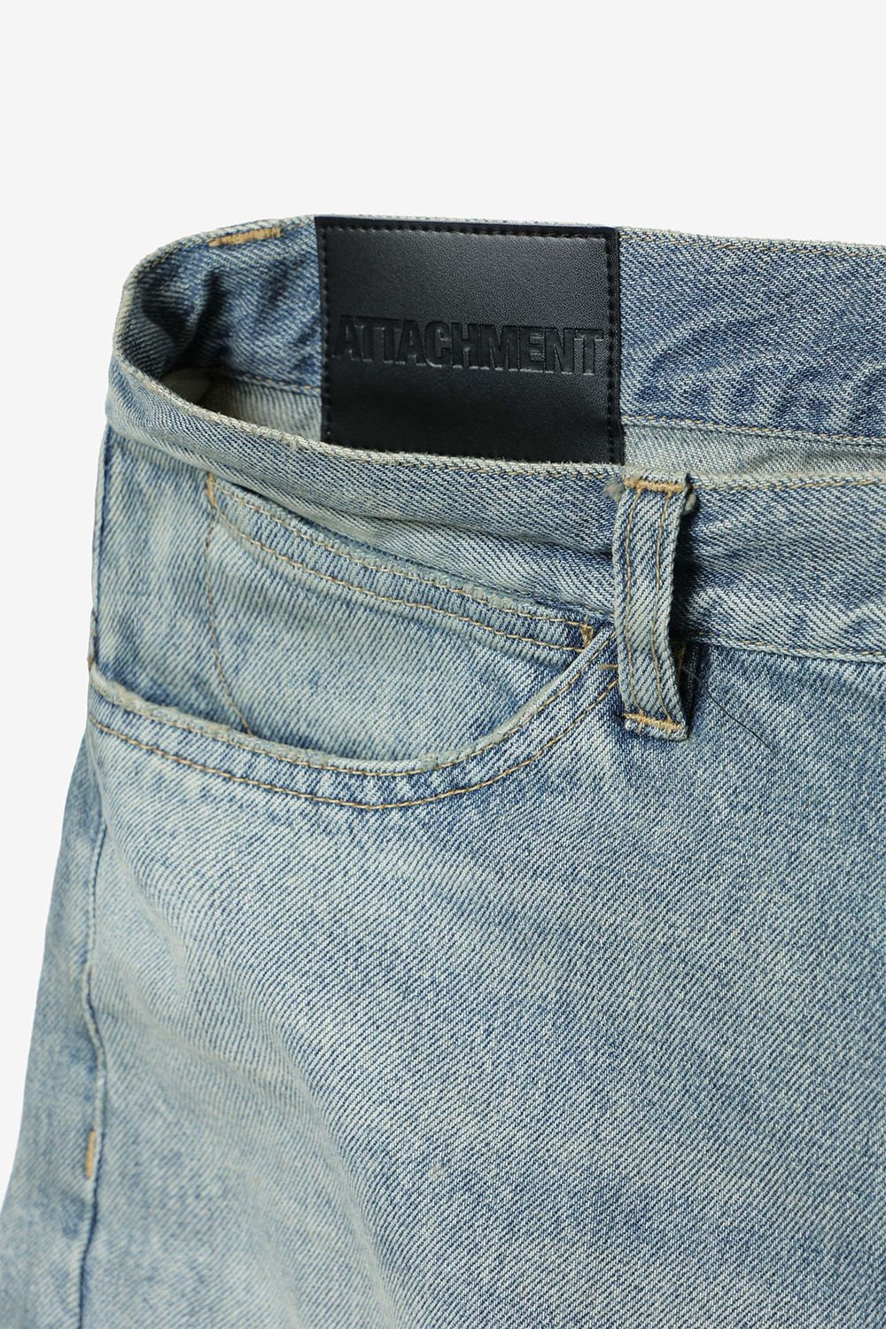 11オンスデニム ワイドジーンズ / ライトネイビー