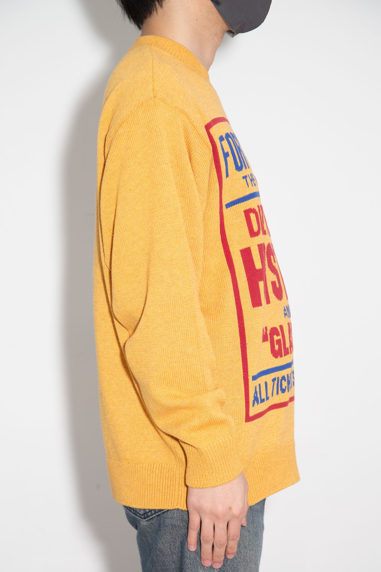 DIZZY & MILKY編込 セーター / イエロー