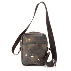 クロスボディバッグ / カーキカモ×ブラック