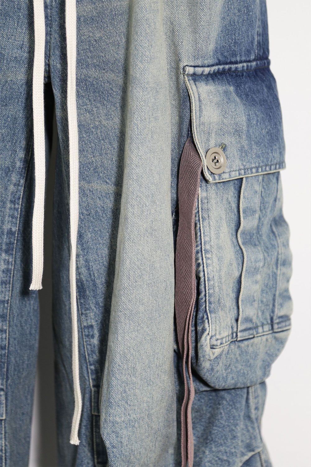 ヴィンテージデニムワイドパンツ / VintageDenim Wide Pants / ブルー / ag-8062